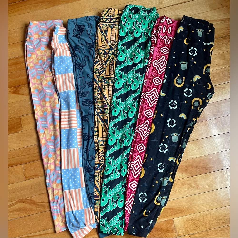 Lularoe OS Leggings 7 Pair